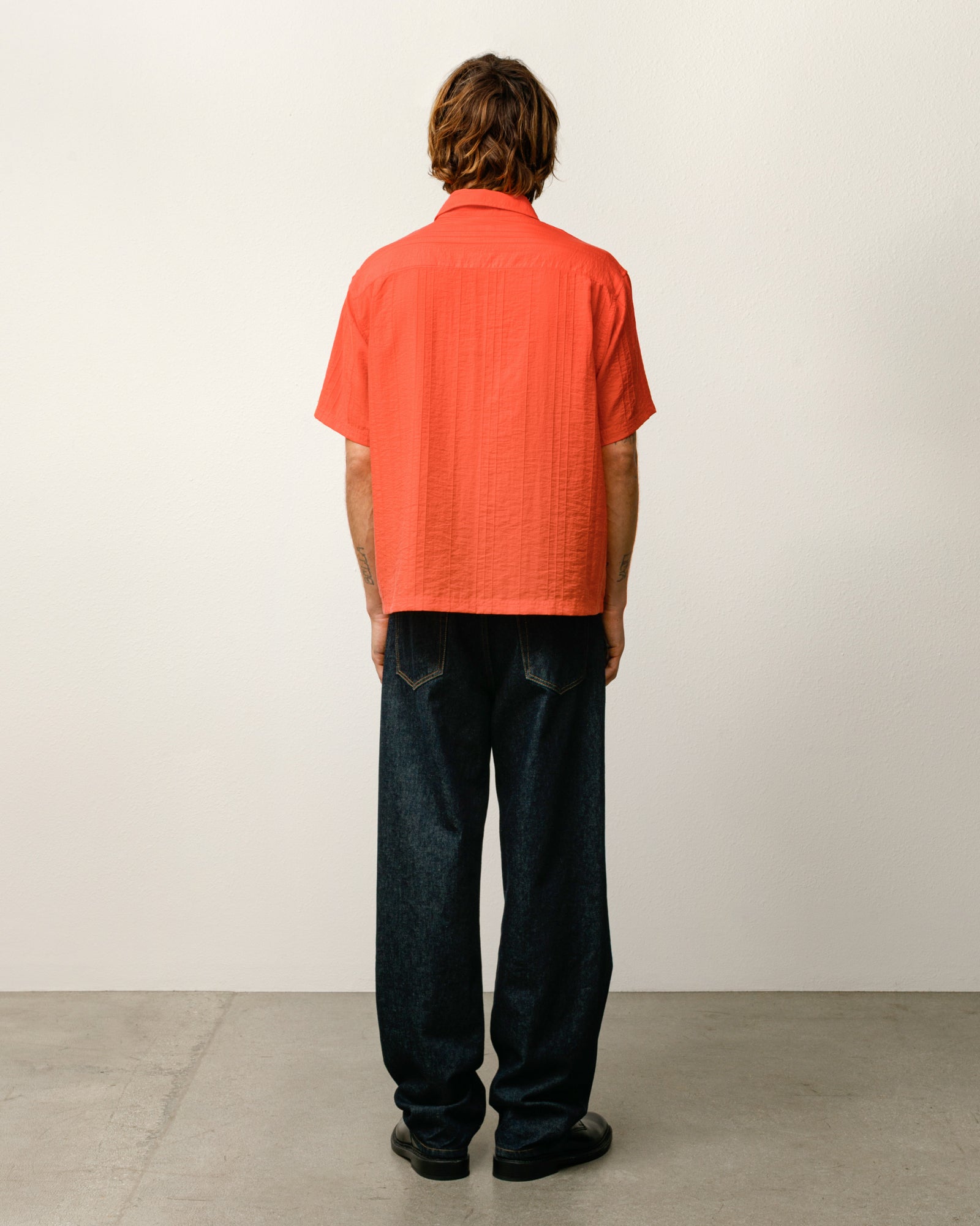 PLEATED TEXTURED SHIRT - Image 5