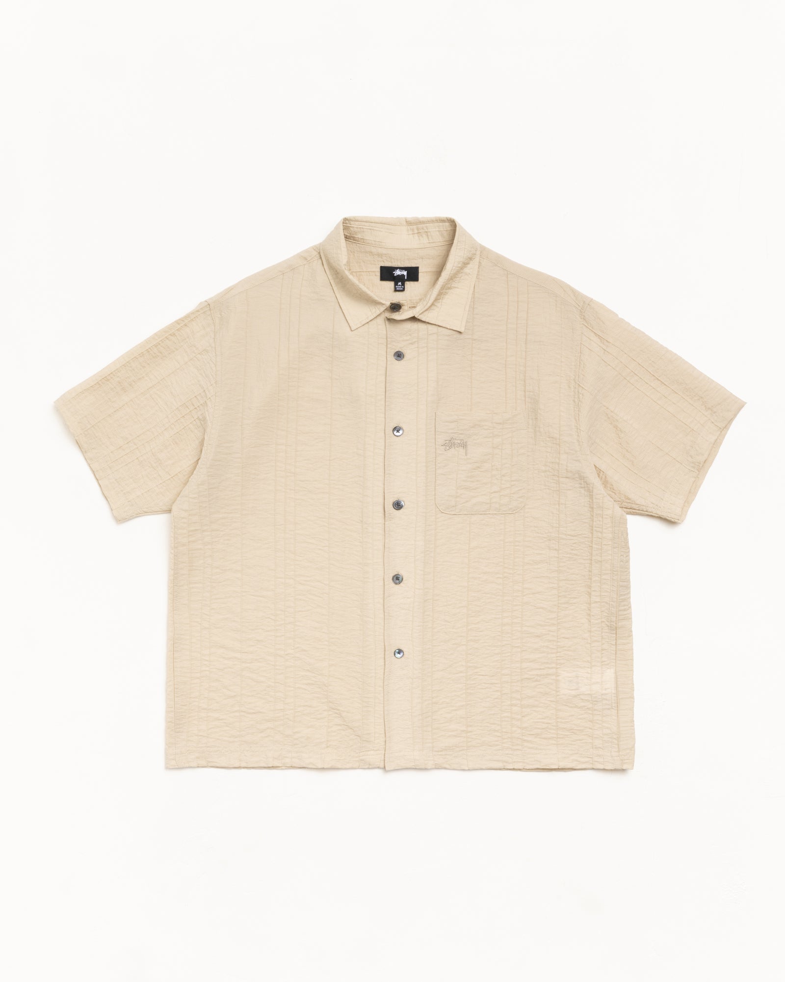 PLEATED TEXTURED SHIRT - Image 6