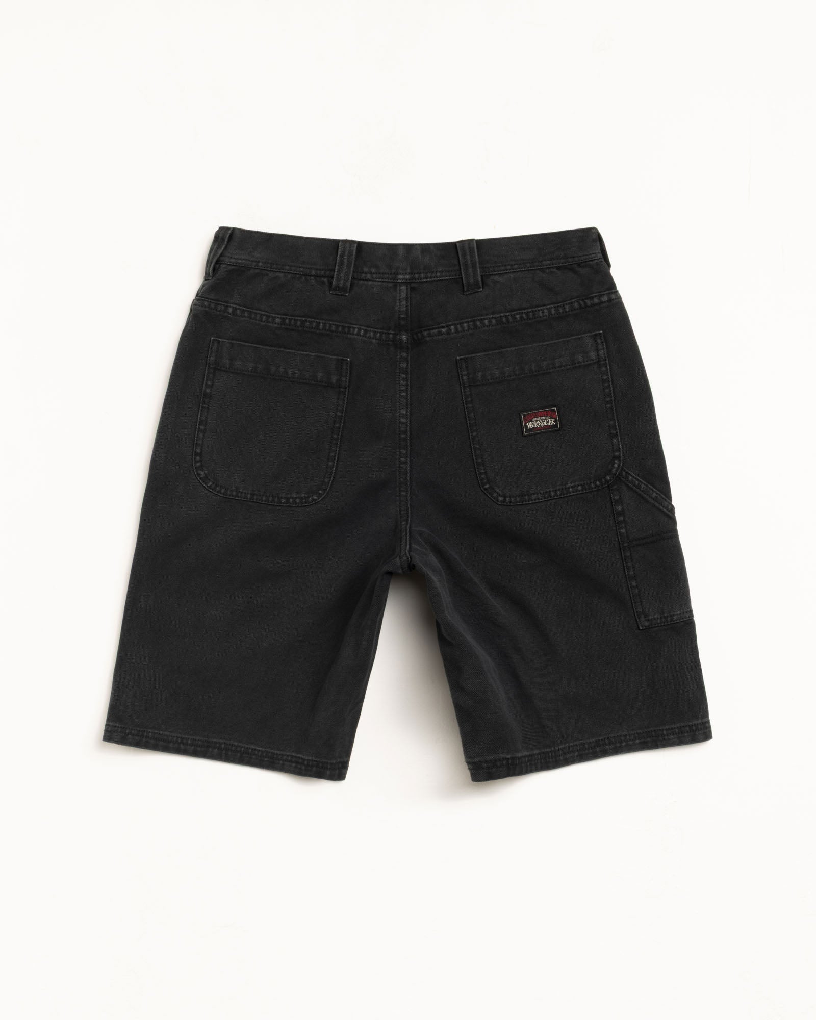 WASHED CANVAS WORK SHORT - Image 7