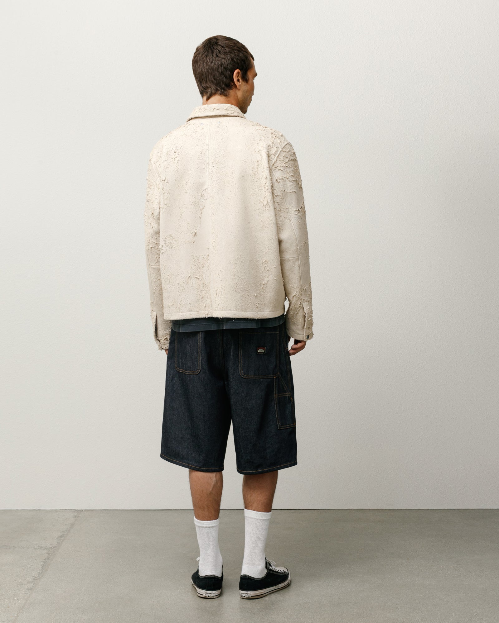 RAW DENIM WORK SHORT - Image 3