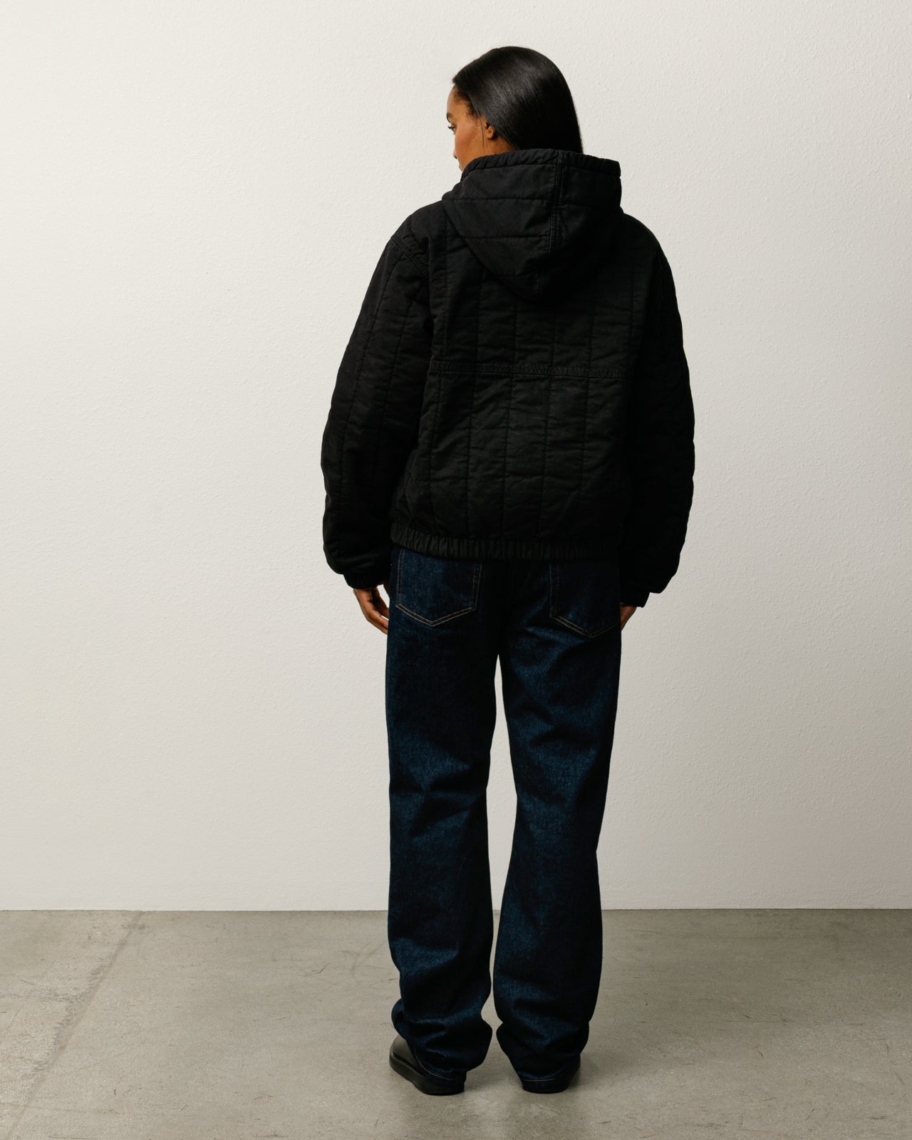 QUILTED CANVAS WORK JACKET - Image 5