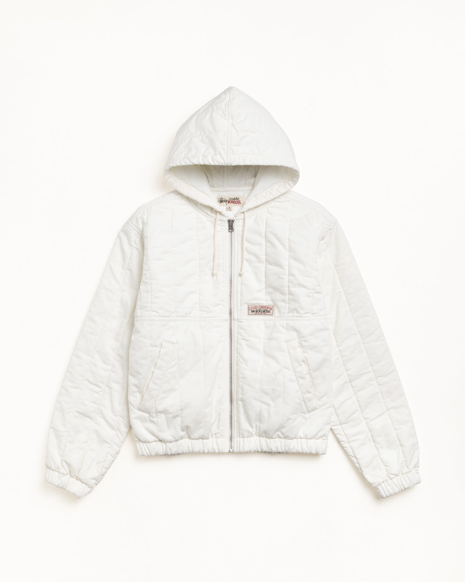 QUILTED CANVAS WORK JACKET - Image 7