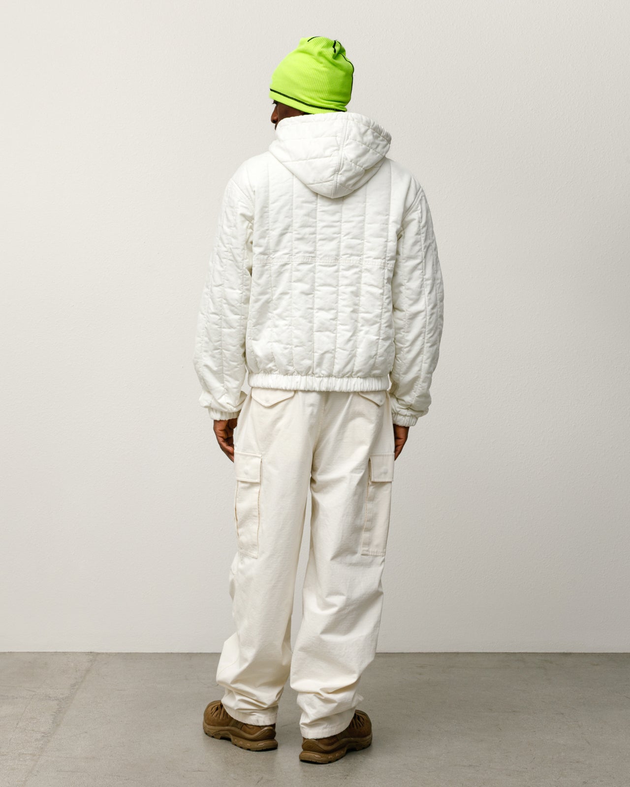 QUILTED CANVAS WORK JACKET - Image 4