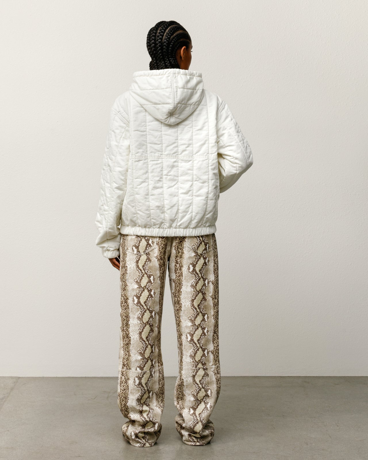 QUILTED CANVAS WORK JACKET - Image 6