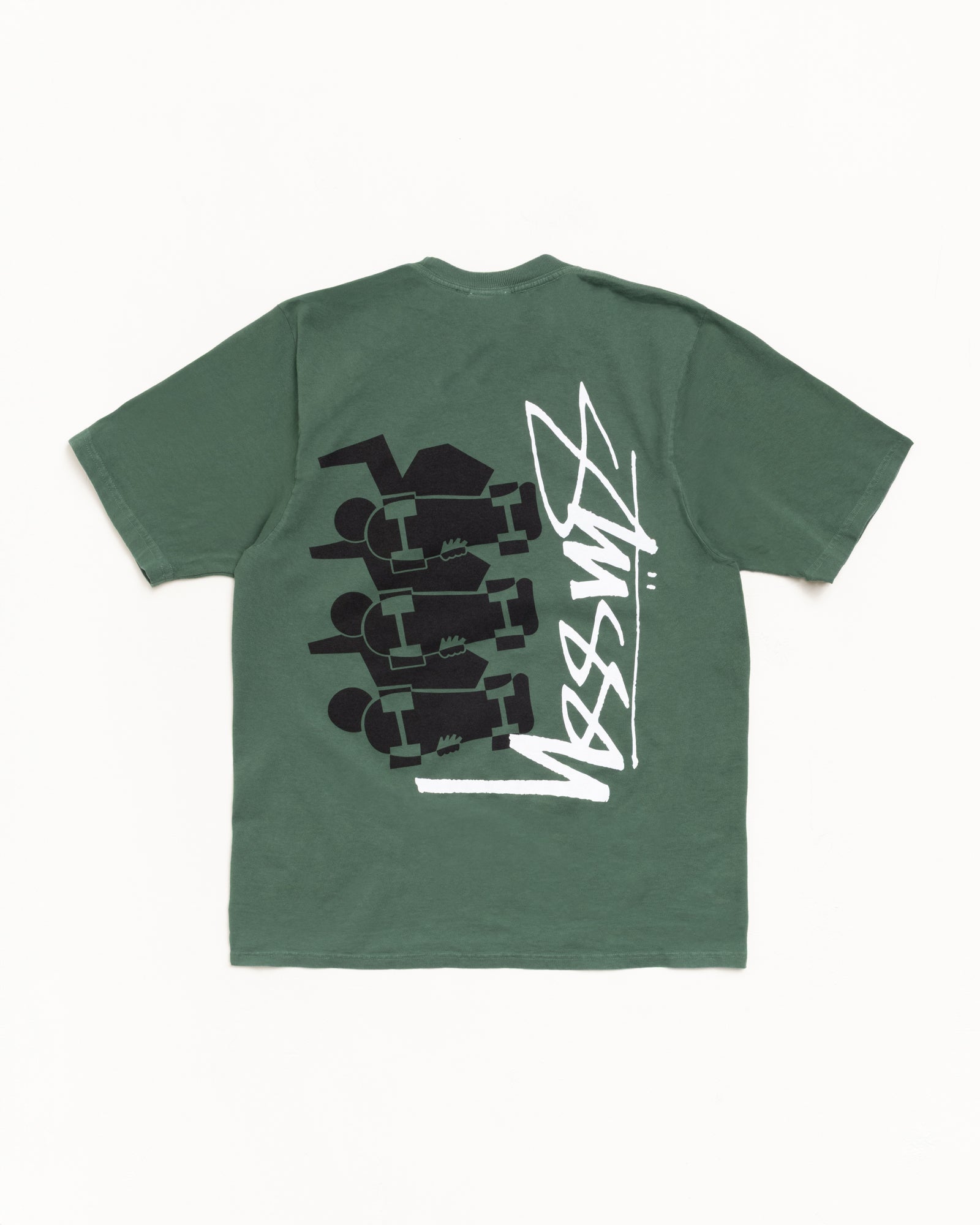 SKATE STACK TEE PIGMENT DYED - Image 2