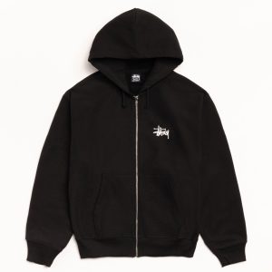 BASIC ST??SSY ZIP HOODIE
