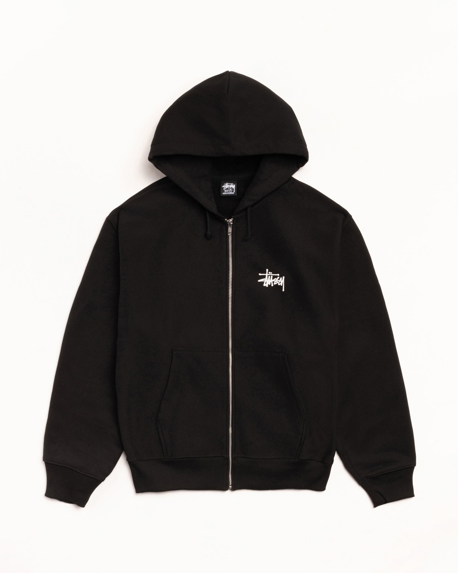 BASIC ST??SSY ZIP HOODIE